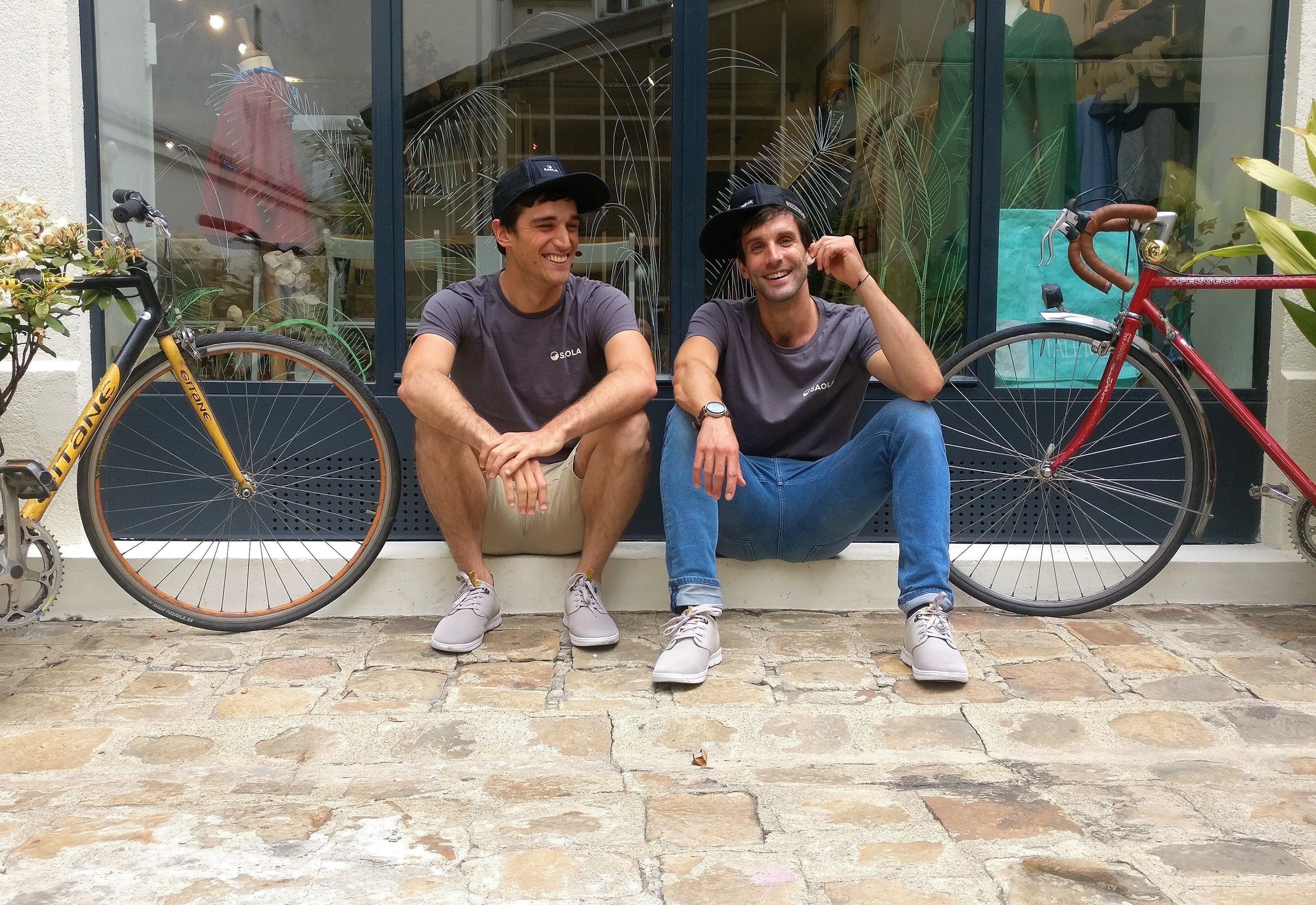 Jules et Raphael, founders of Circul'r