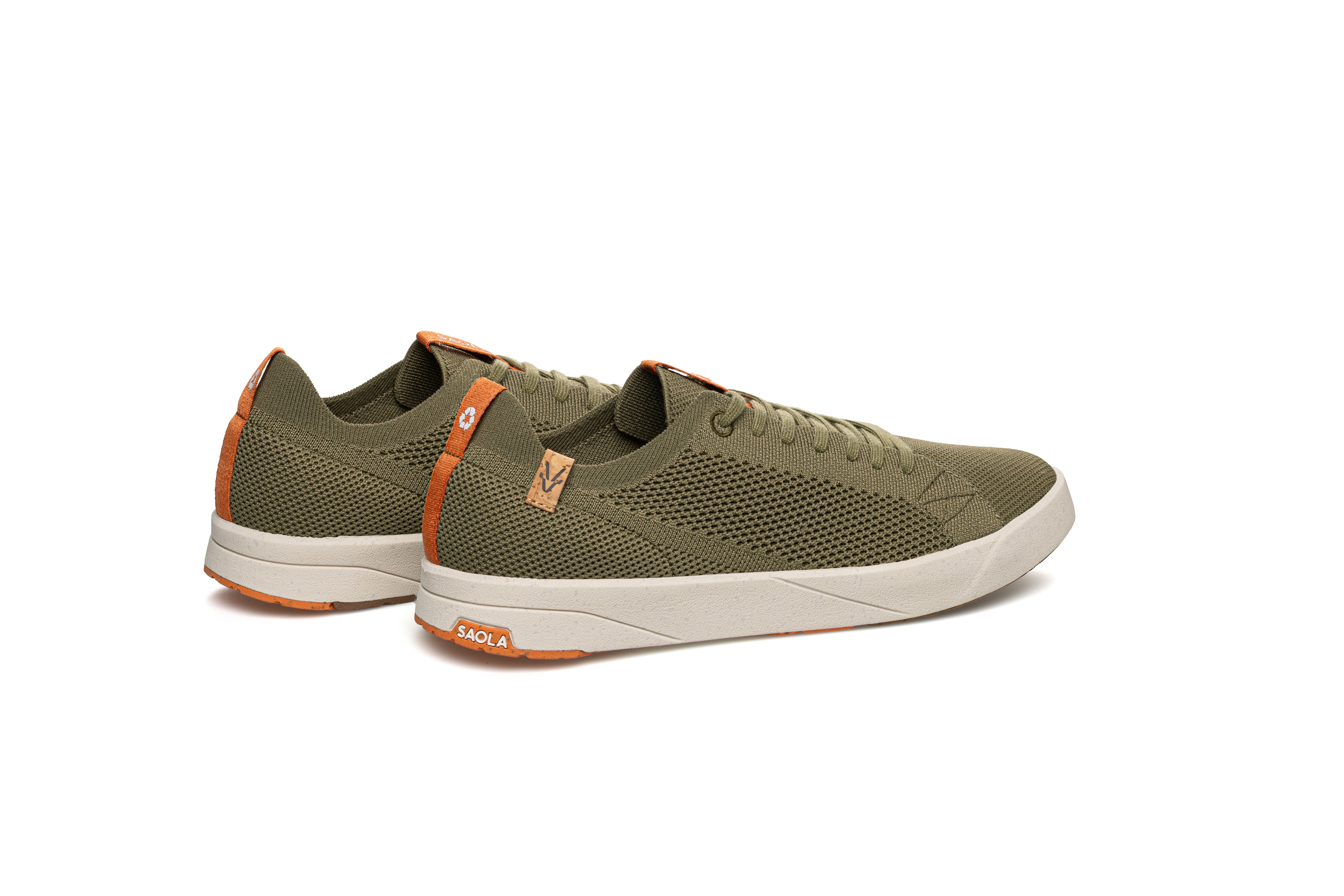 Cannon Knit 2.0 M Olive - SAOLA SHOES