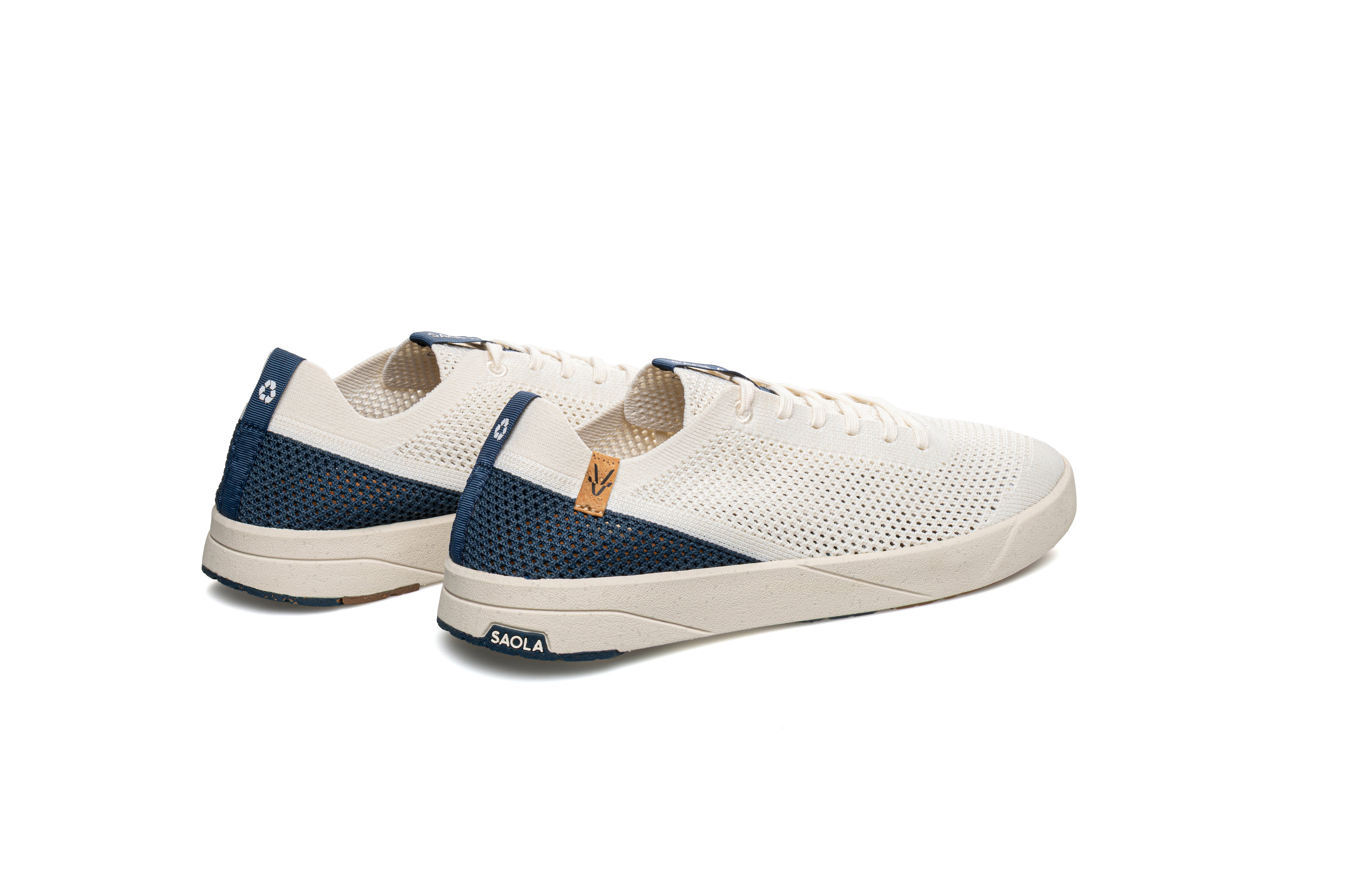 Ezo M White Navy - SAOLA SHOES