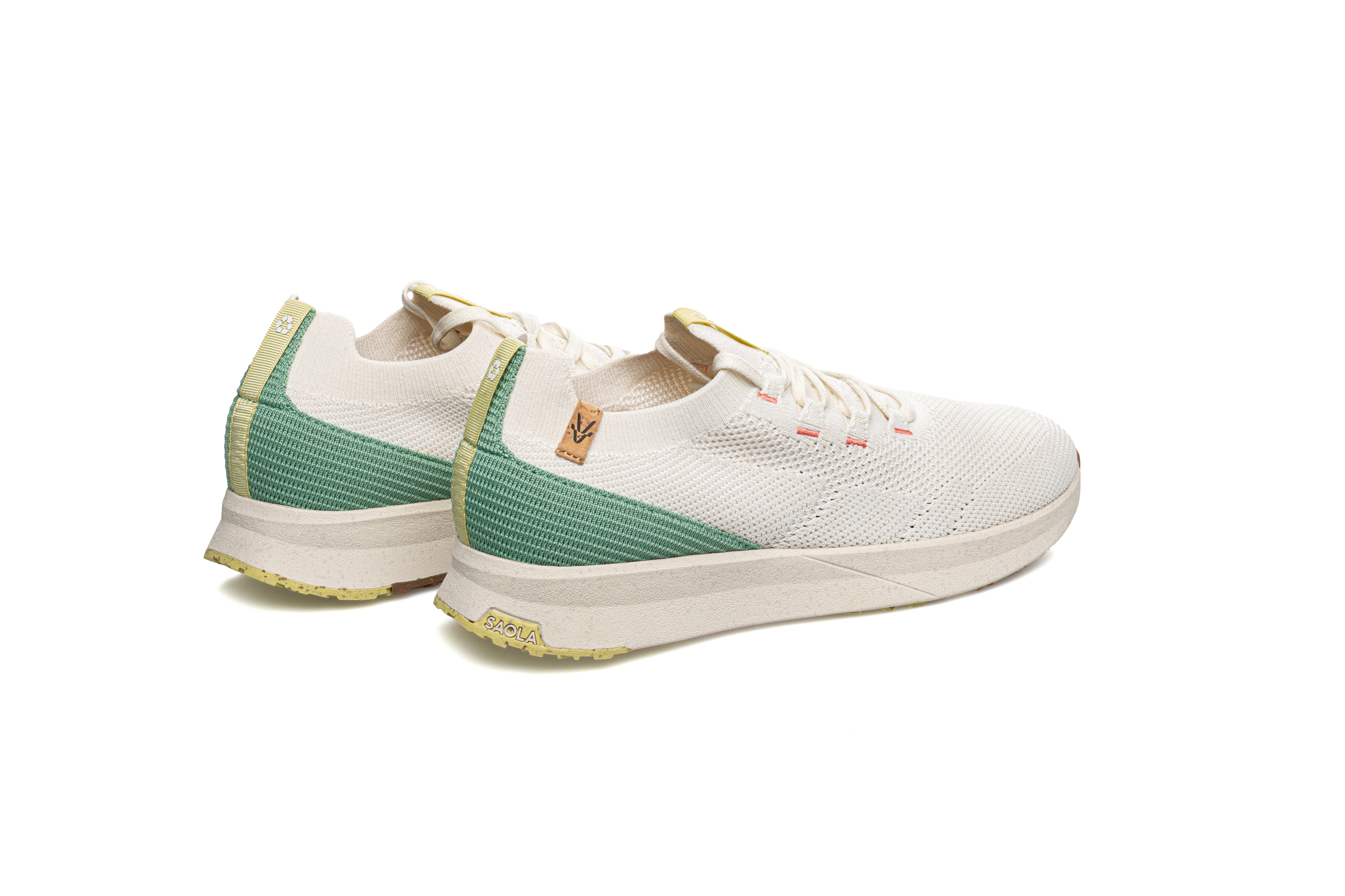 Tsavo 3 W White Green - SAOLA SHOES