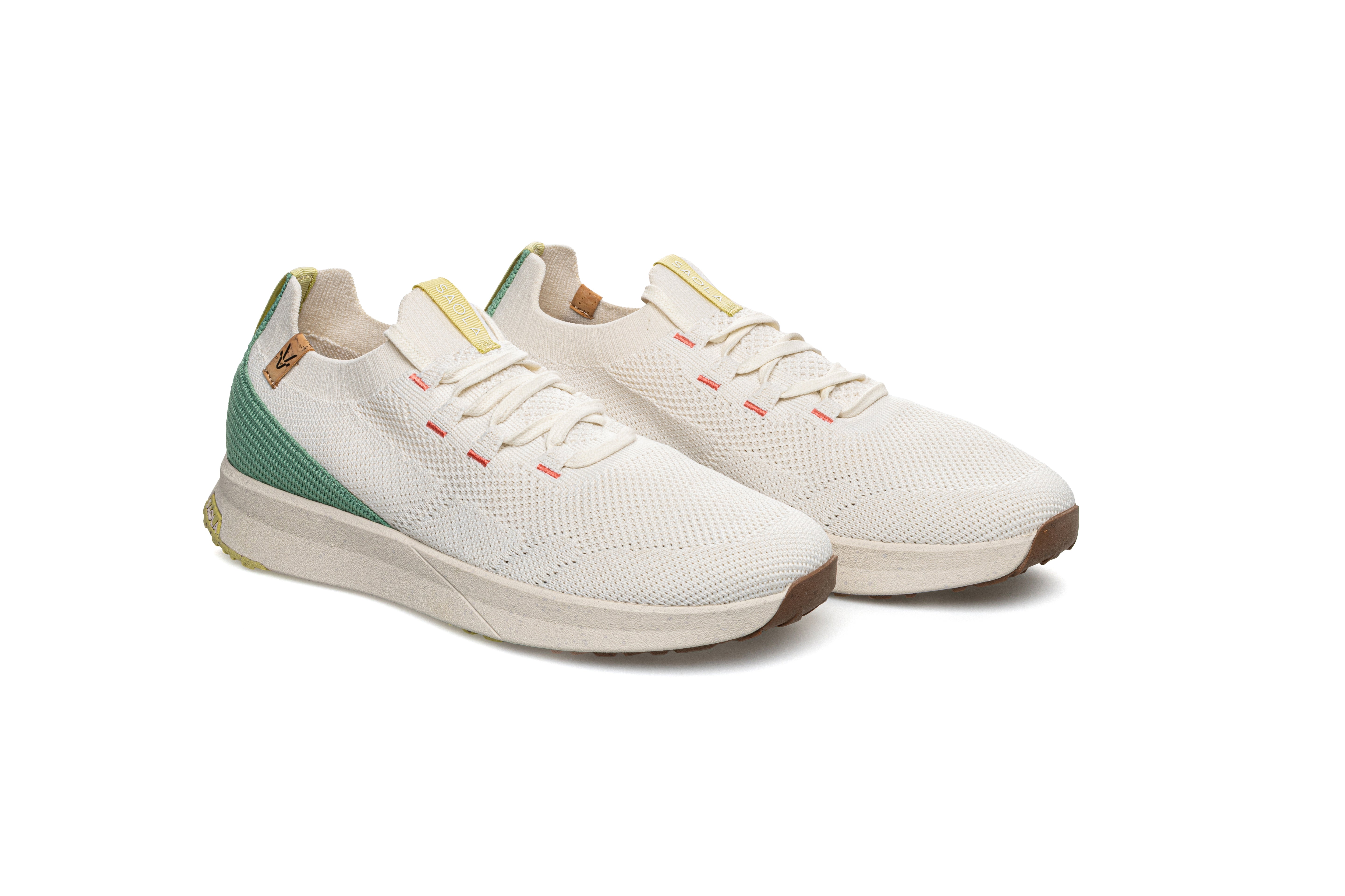 Tsavo 3 W White Green - SAOLA SHOES