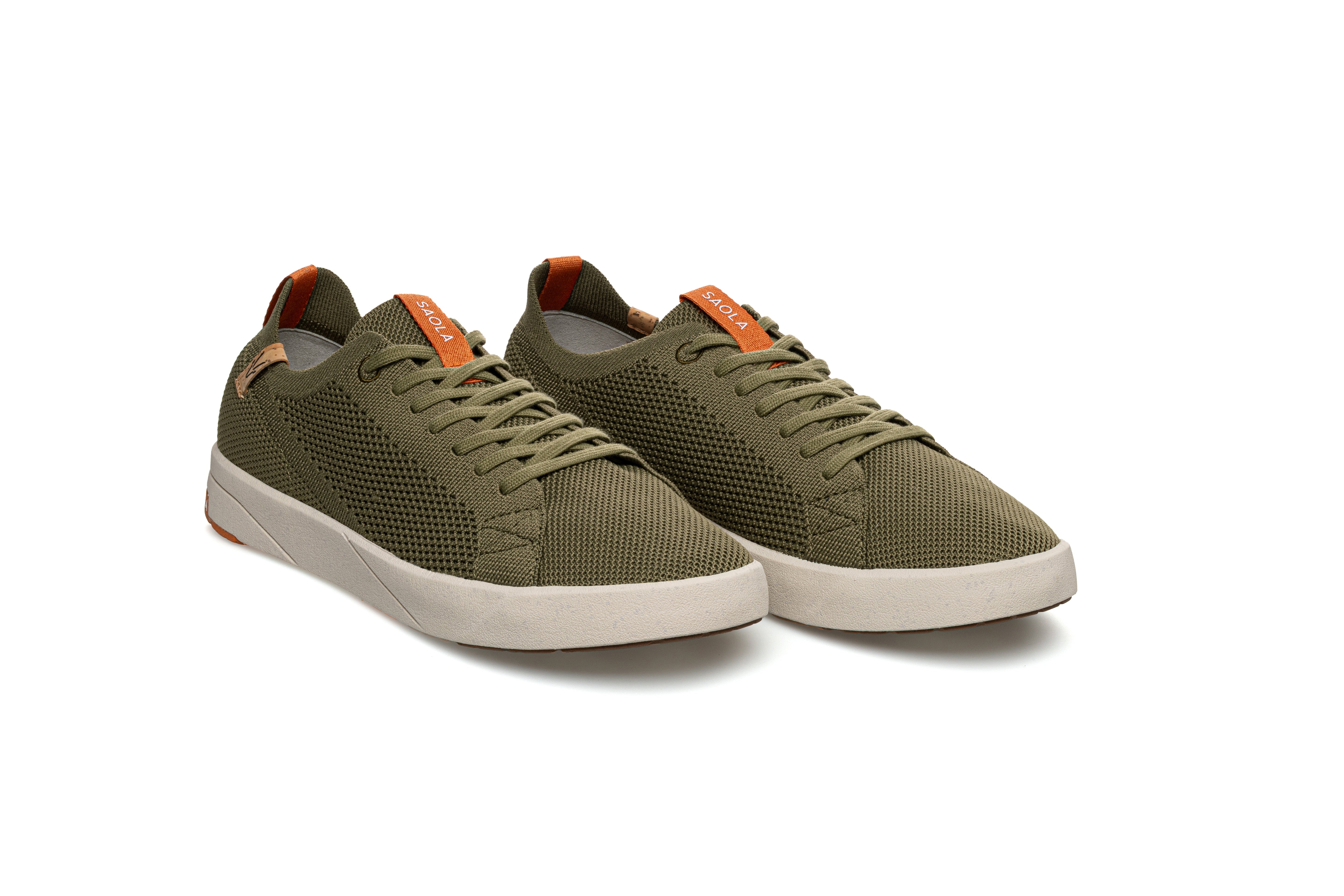 Cannon Knit 2.0 M Olive - SAOLA SHOES