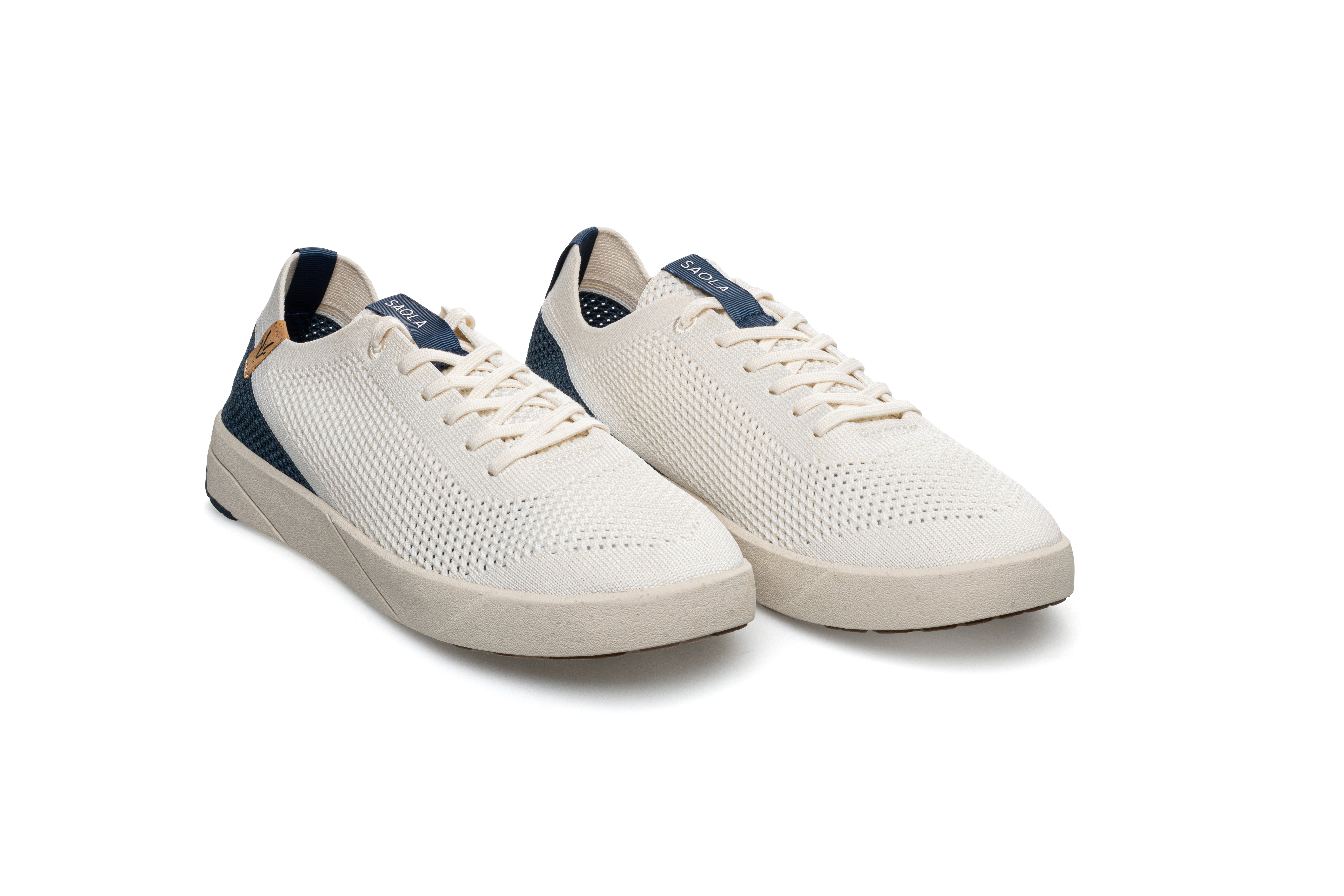 Ezo M White Navy - SAOLA SHOES