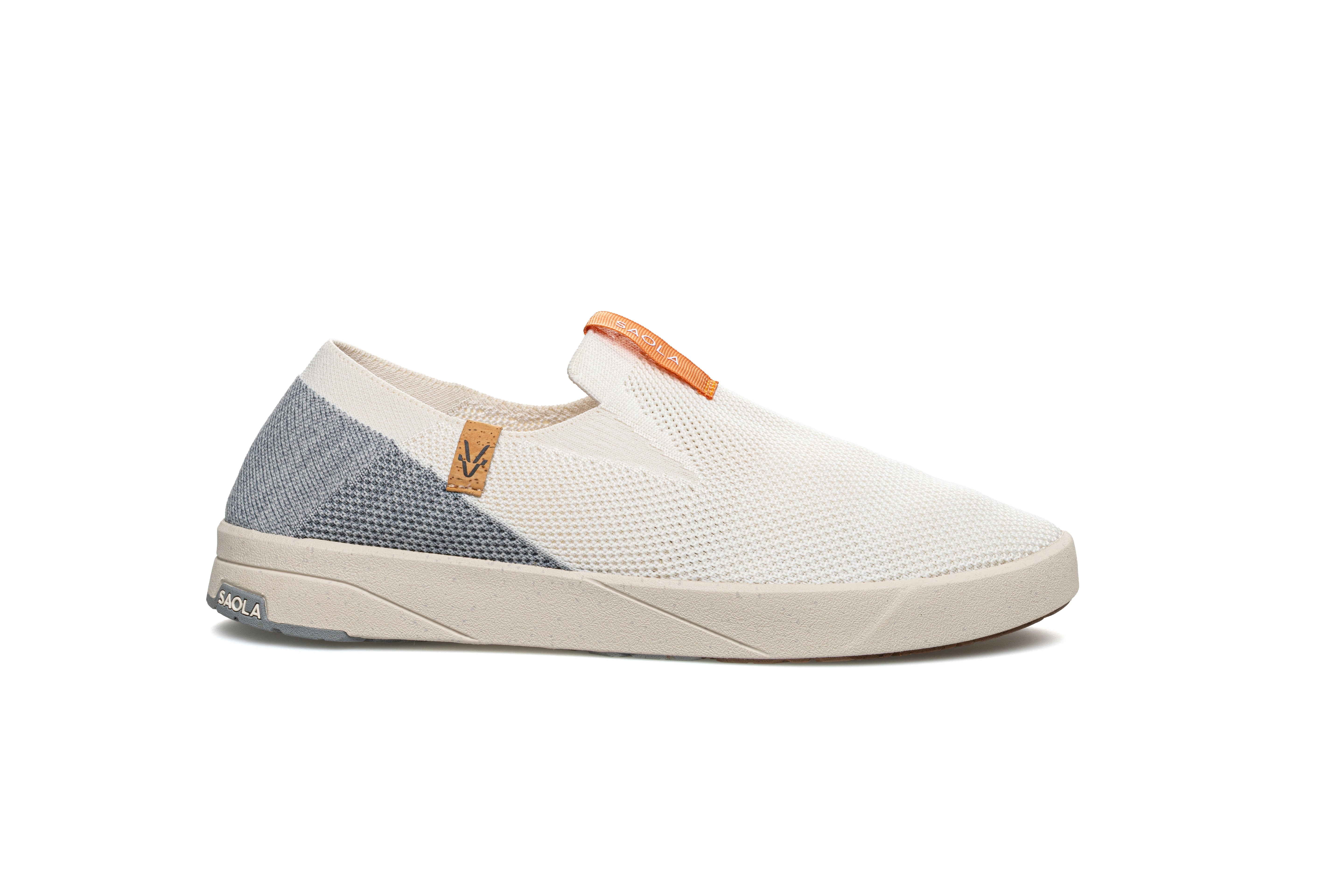 Bali M White Grey - SAOLA SHOES