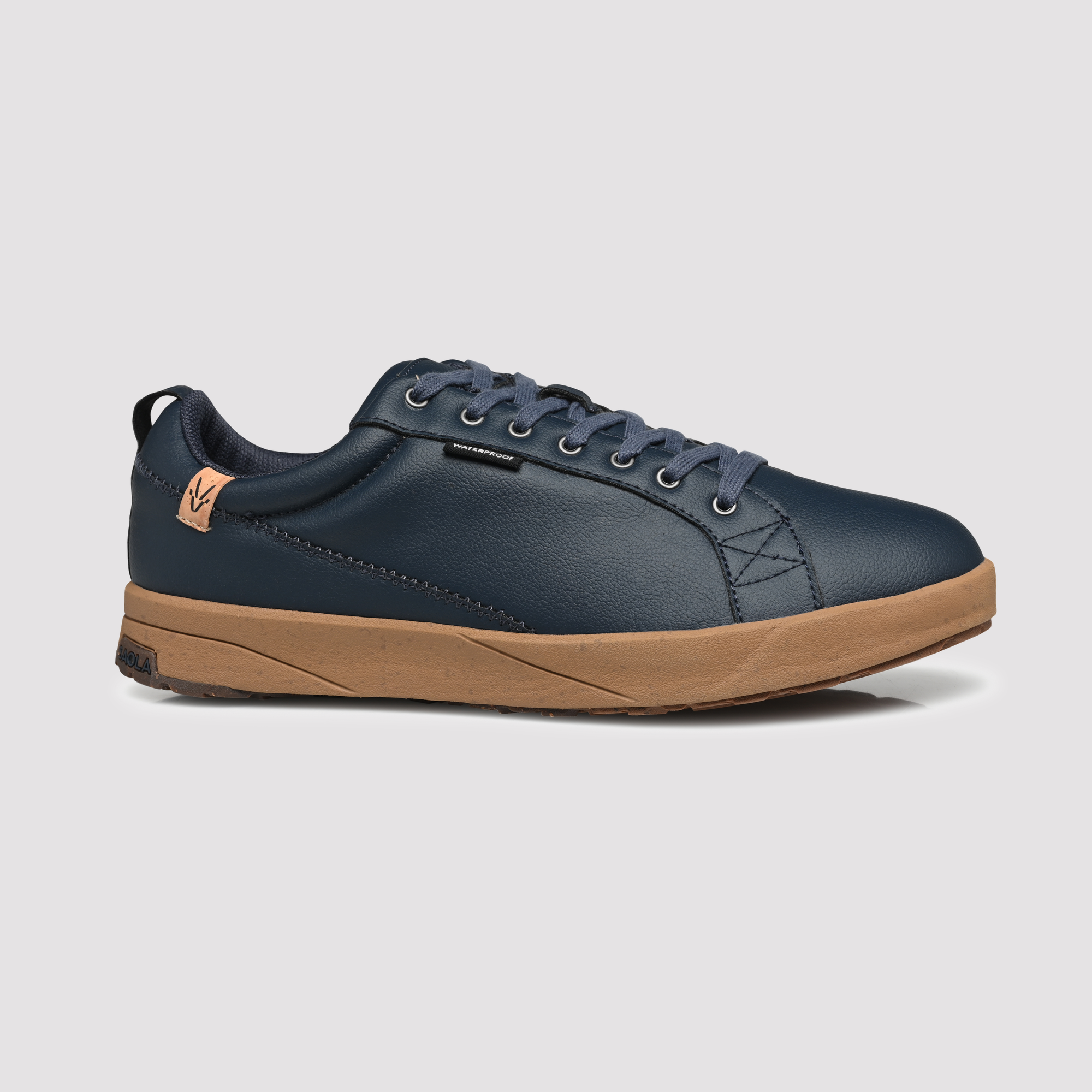 saovanilla SAOLA Men Cannon 2.0 Waterproof Recycled Sneakers in Navy