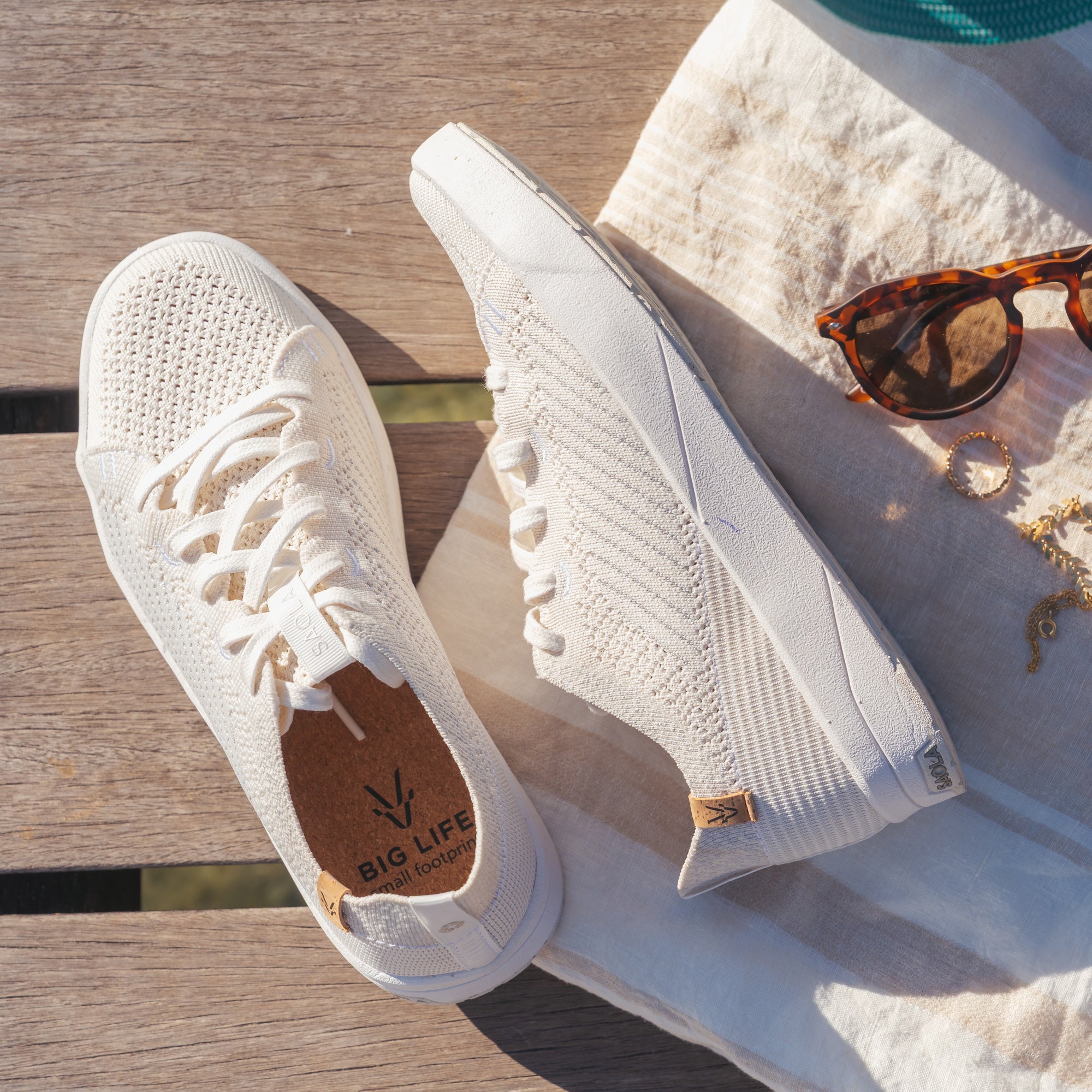 Cannon Knit 3 W White Silver