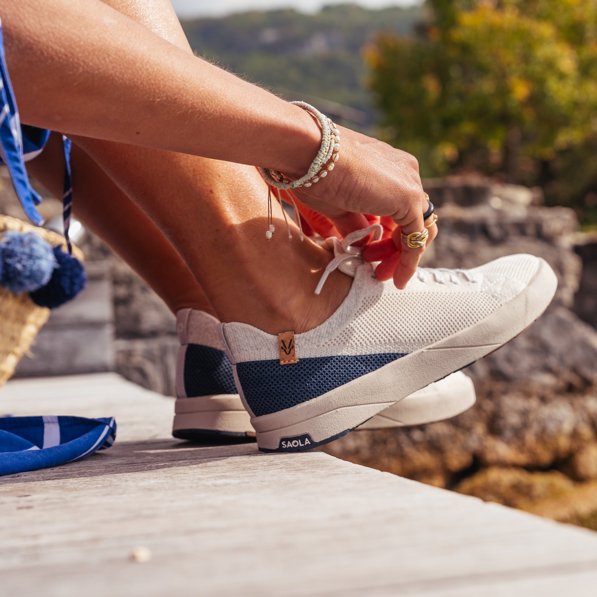 Cannon Knit 2.0 W White Navy