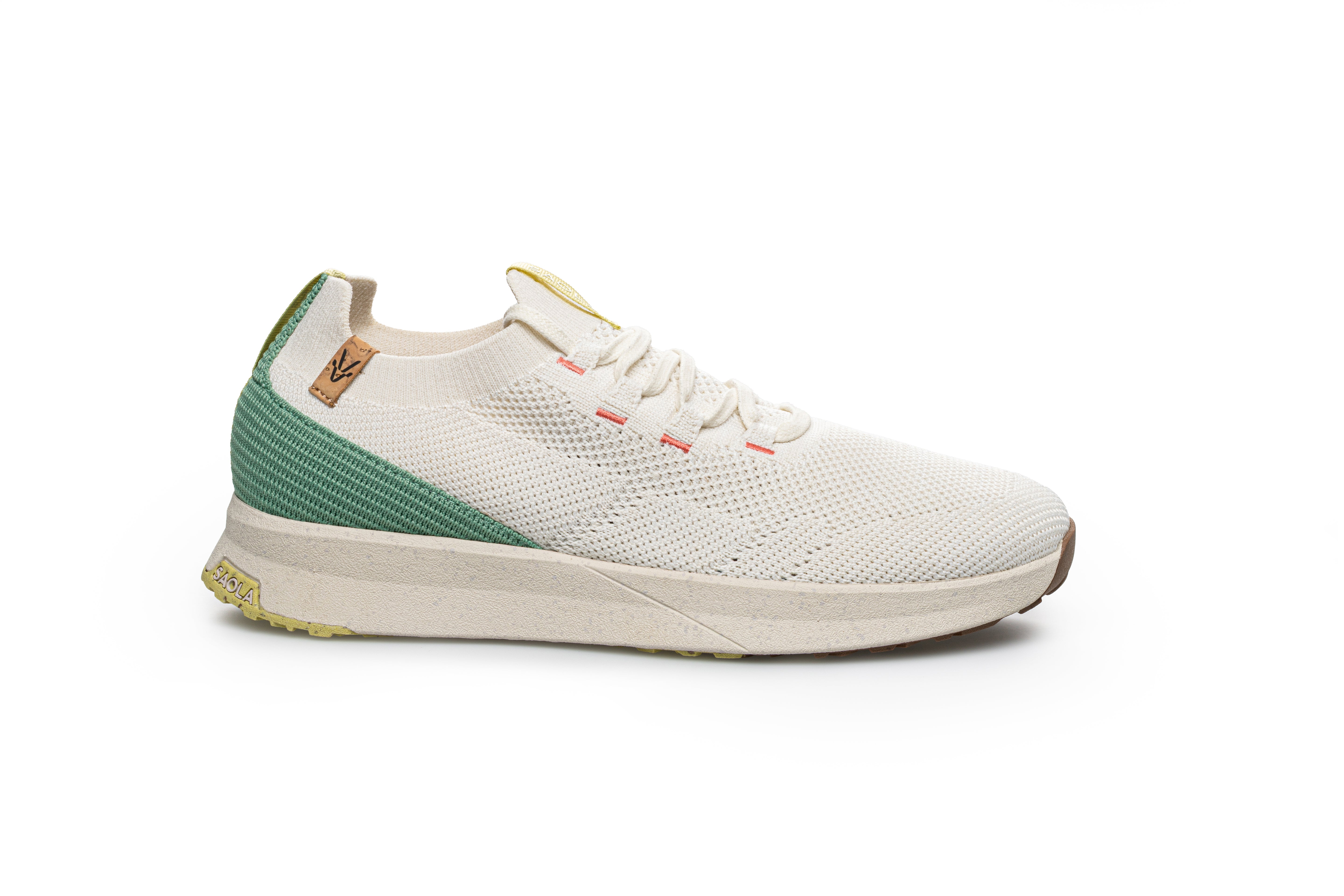Tsavo 3 W White Green - SAOLA SHOES