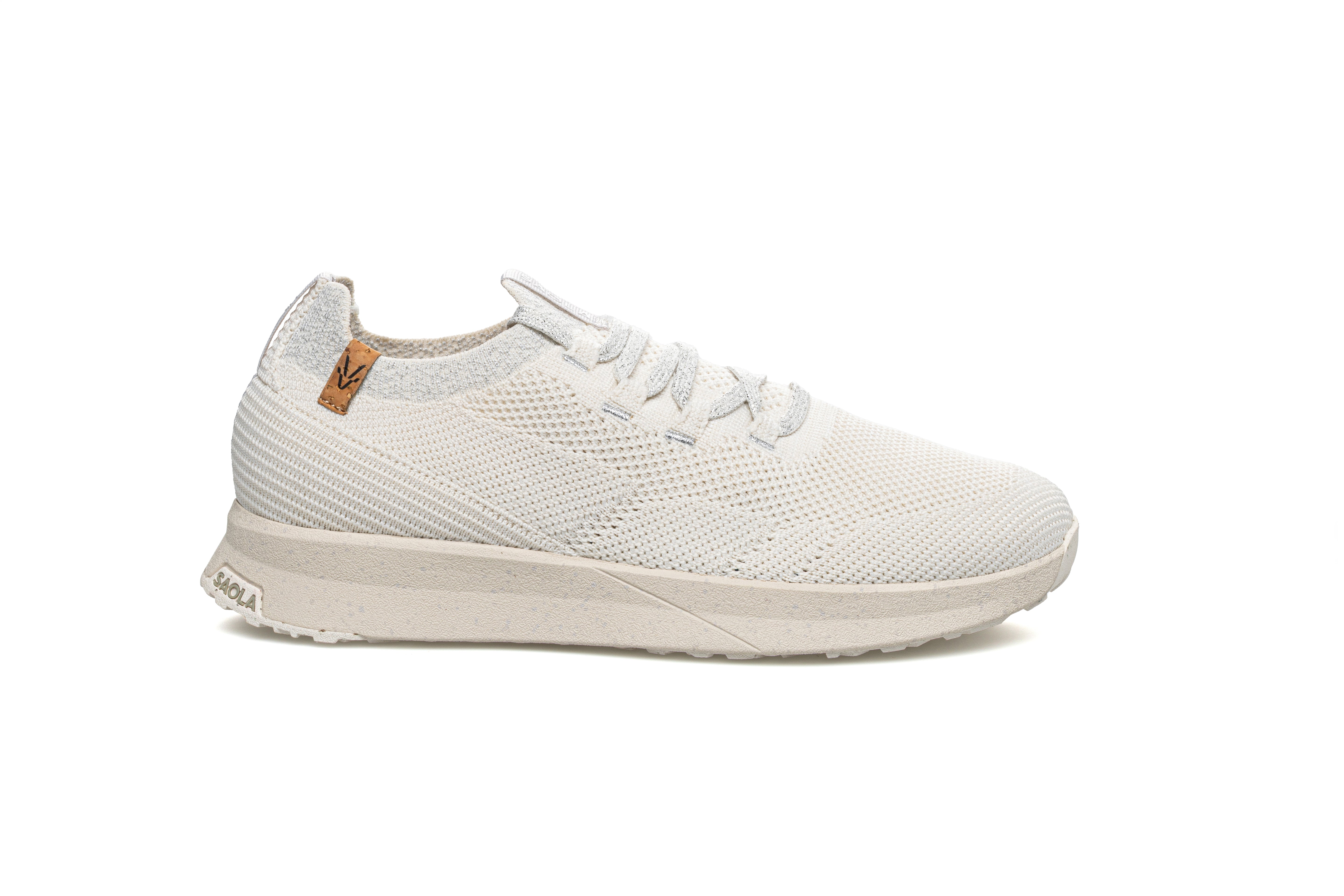 Tsavo 3 W White Silver - SAOLA SHOES