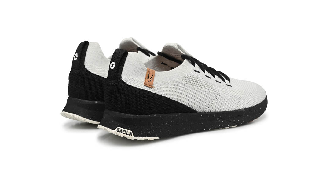 Tsavo 3 M White Black - SAOLA SHOES