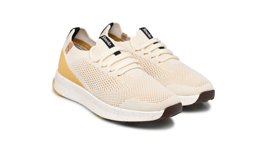 Tsavo W 2.0 White / Gold - SAOLA SHOES