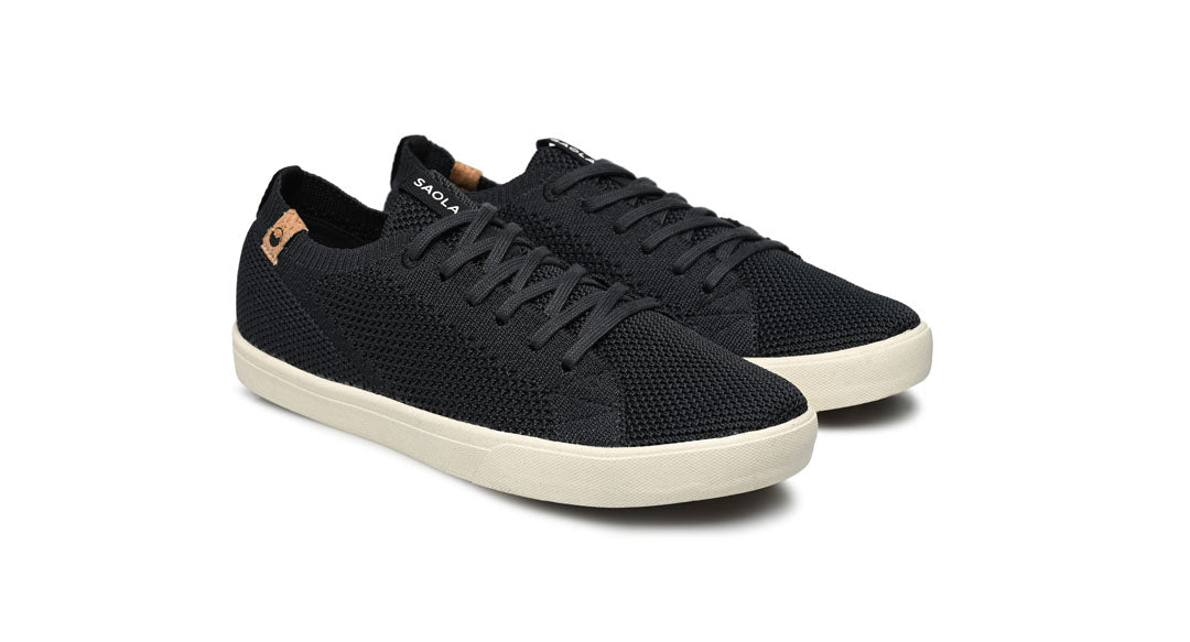 women's black shoes overview from right side