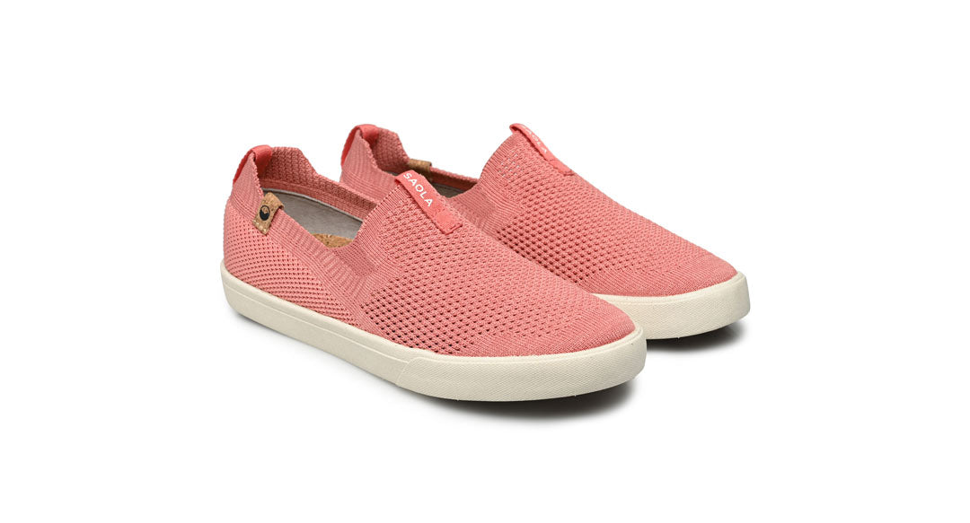 women's faded rose shoes overview from right side