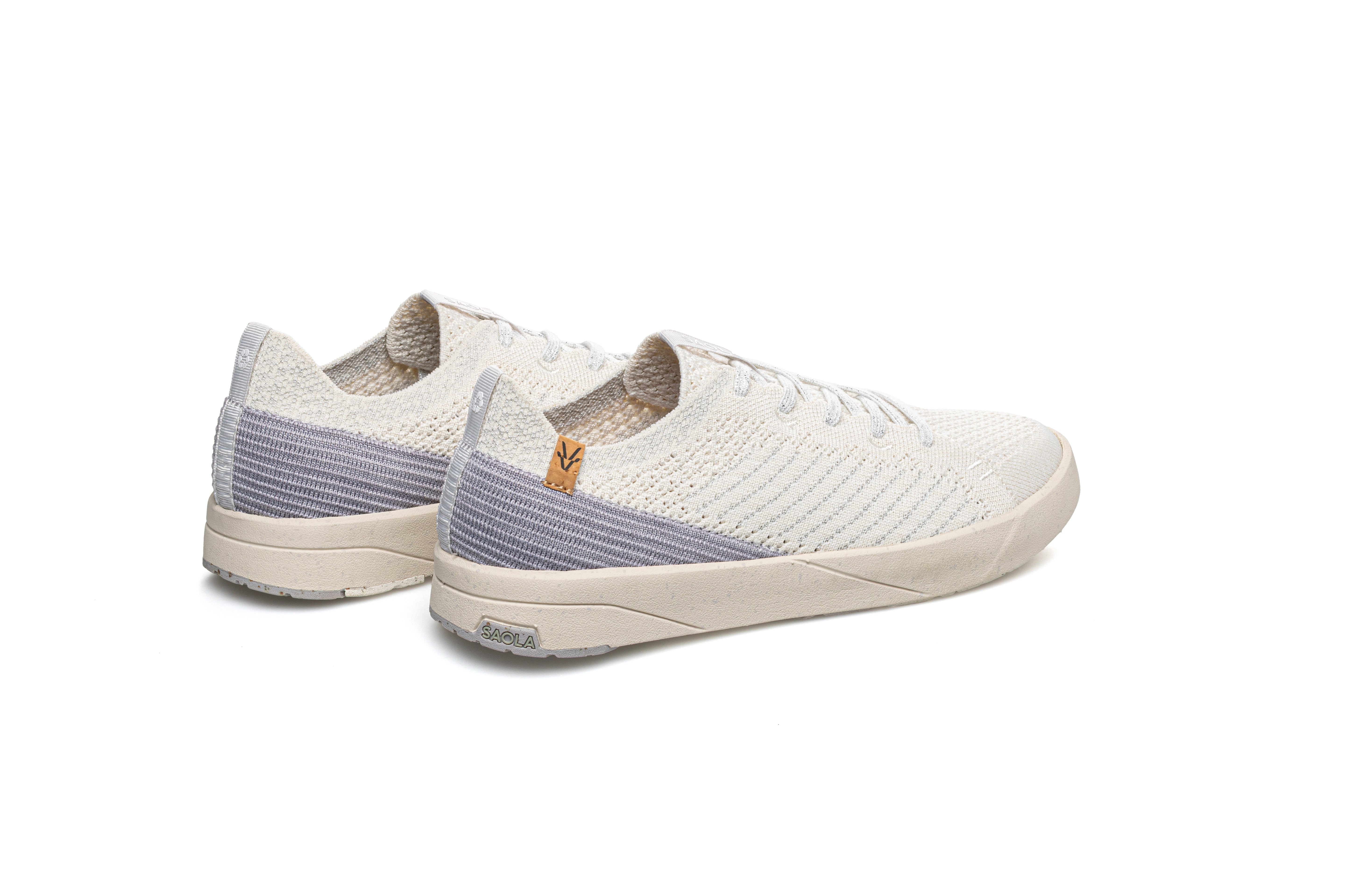 Cannon Knit 3 W White Mauve - SAOLA SHOES