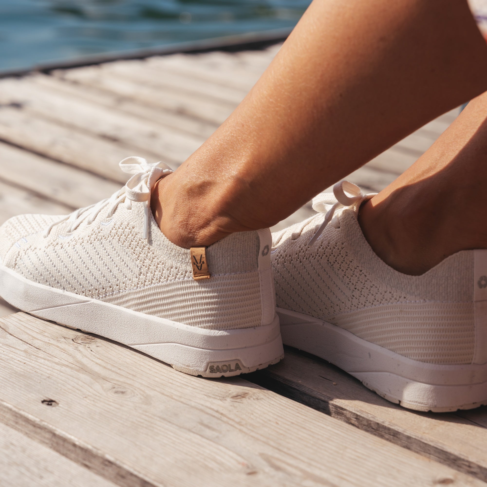 Cannon Knit 3 W White Silver