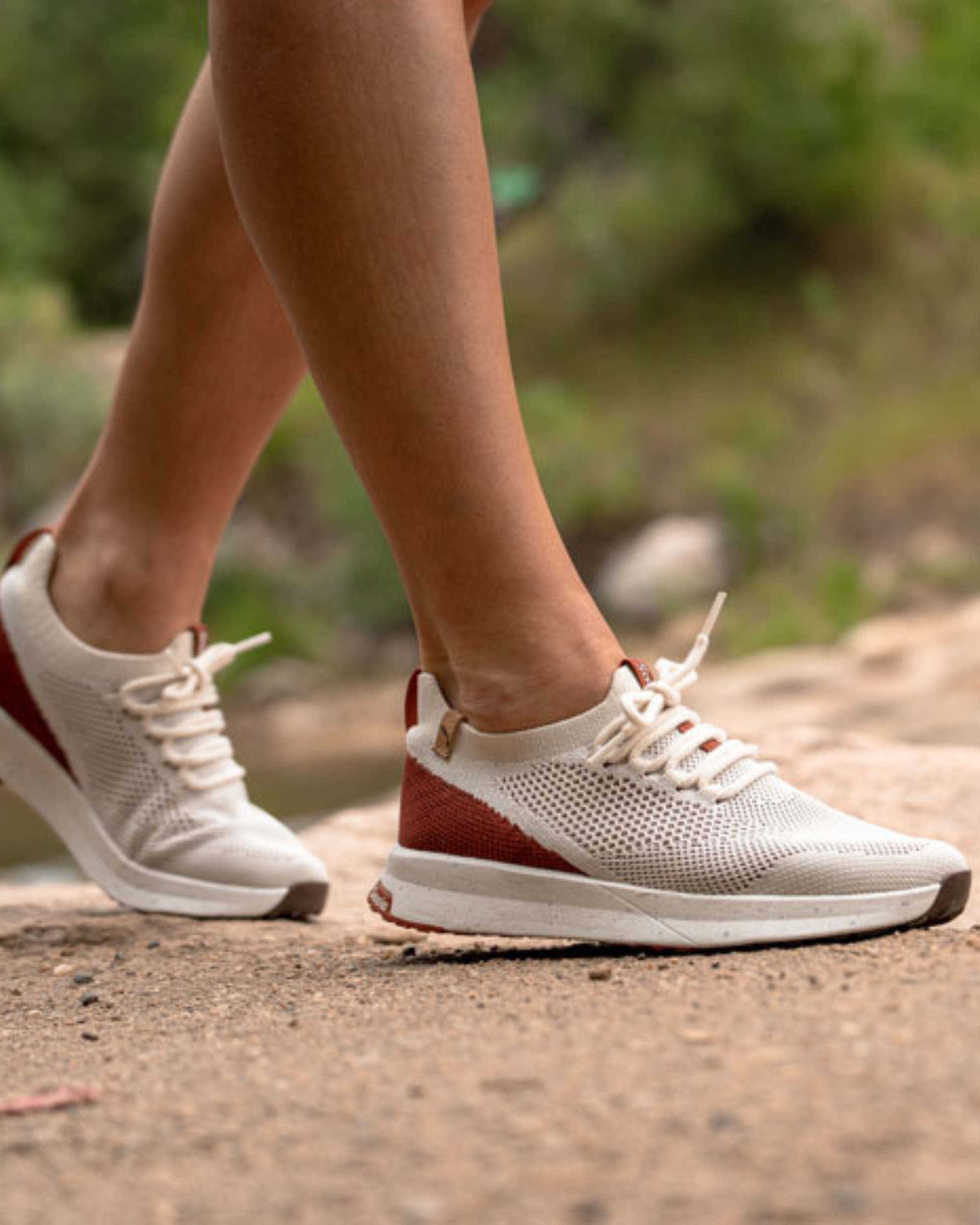 Tsavo W 2.0 White / Burgundy - SAOLA SHOES