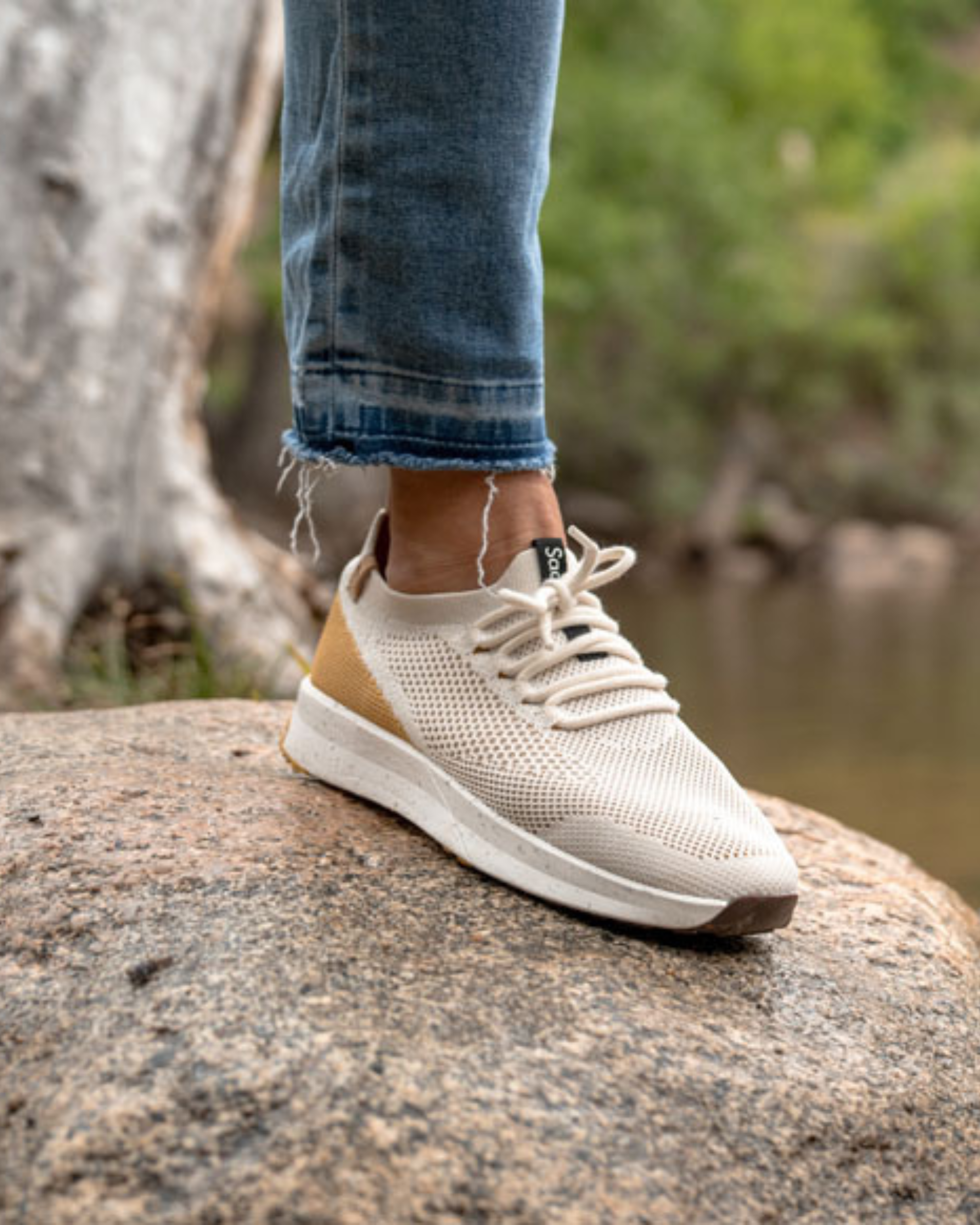 Tsavo W 2.0 White / Gold - SAOLA SHOES