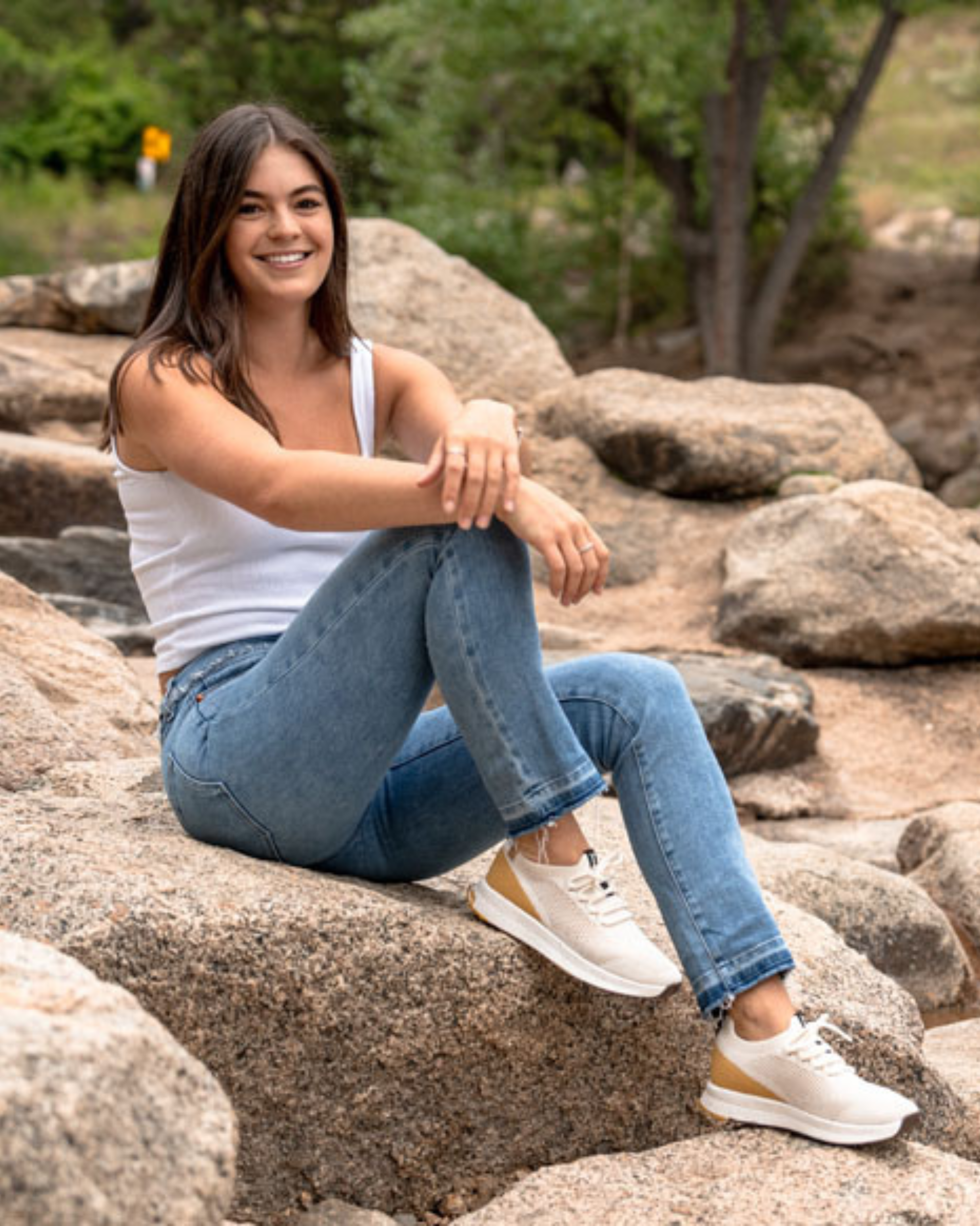 Tsavo W 2.0 White / Gold - SAOLA SHOES