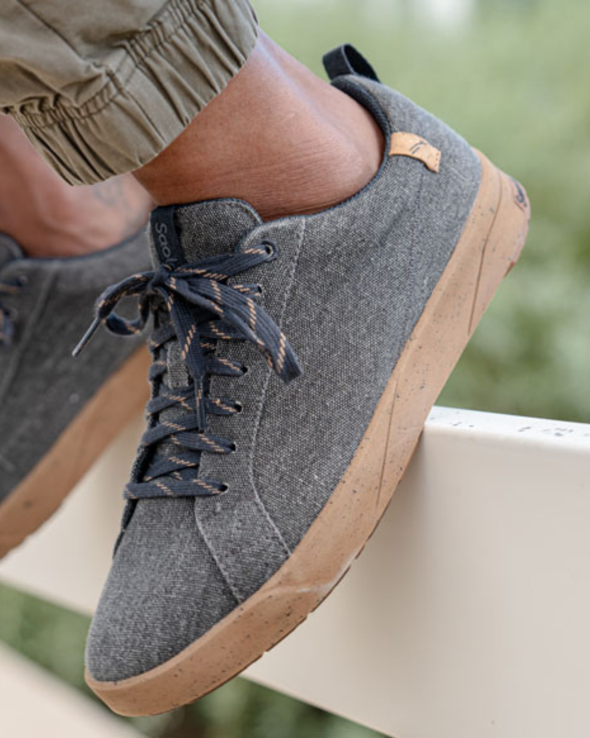 Cannon Canvas M 2.0 Dark Grey - SAOLA SHOES