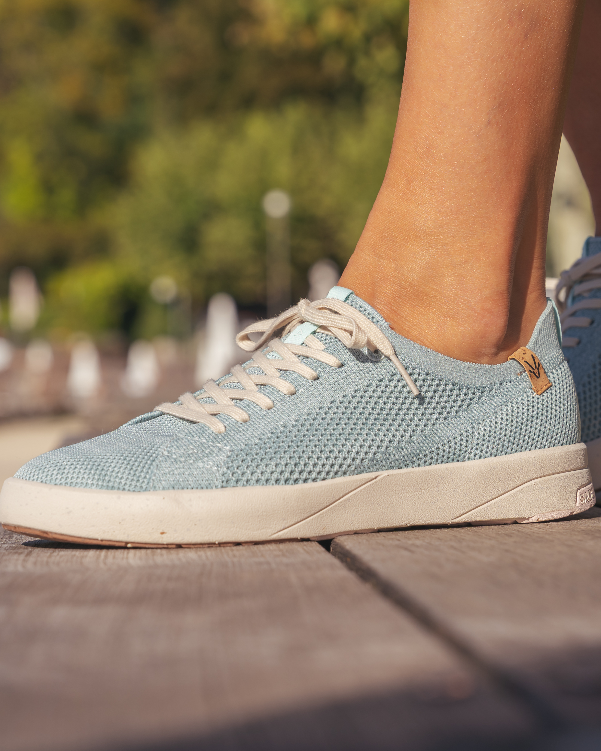 Cannon Knit 2.0 W Pale Blue - SAOLA SHOES