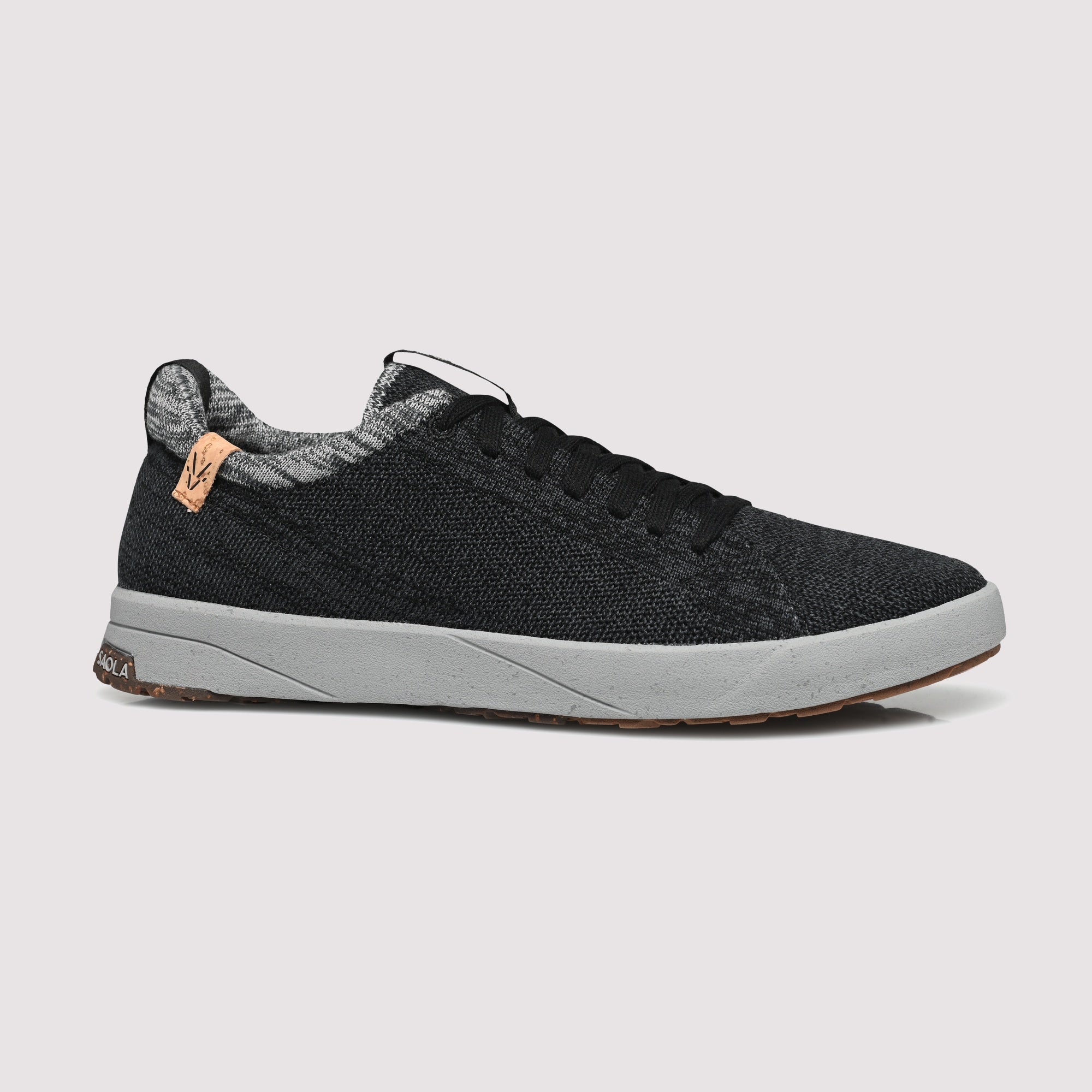 Cannon Knit M 2.0 Wool Black - Steel Grey