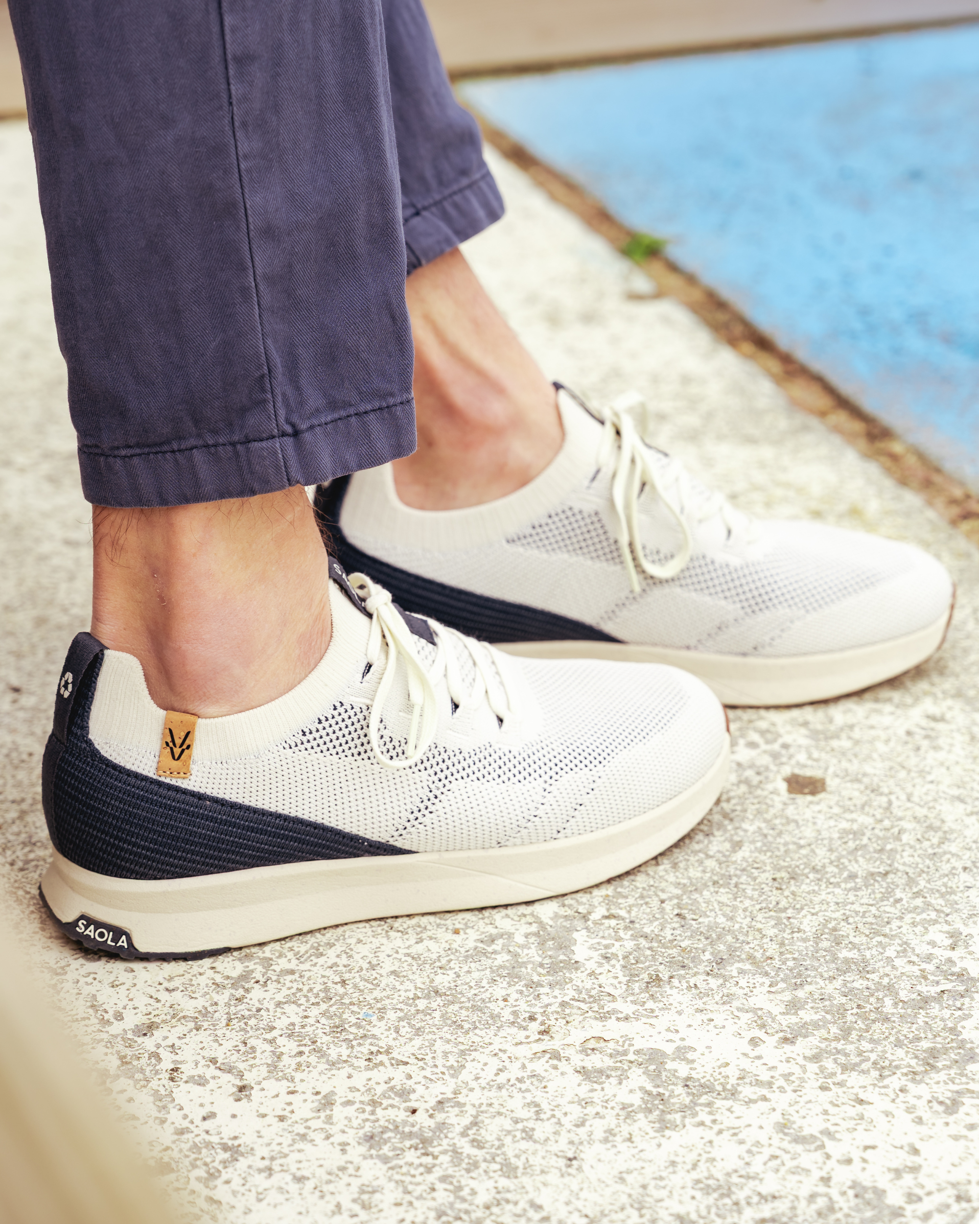 Tsavo 3 M White Navy - SAOLA SHOES