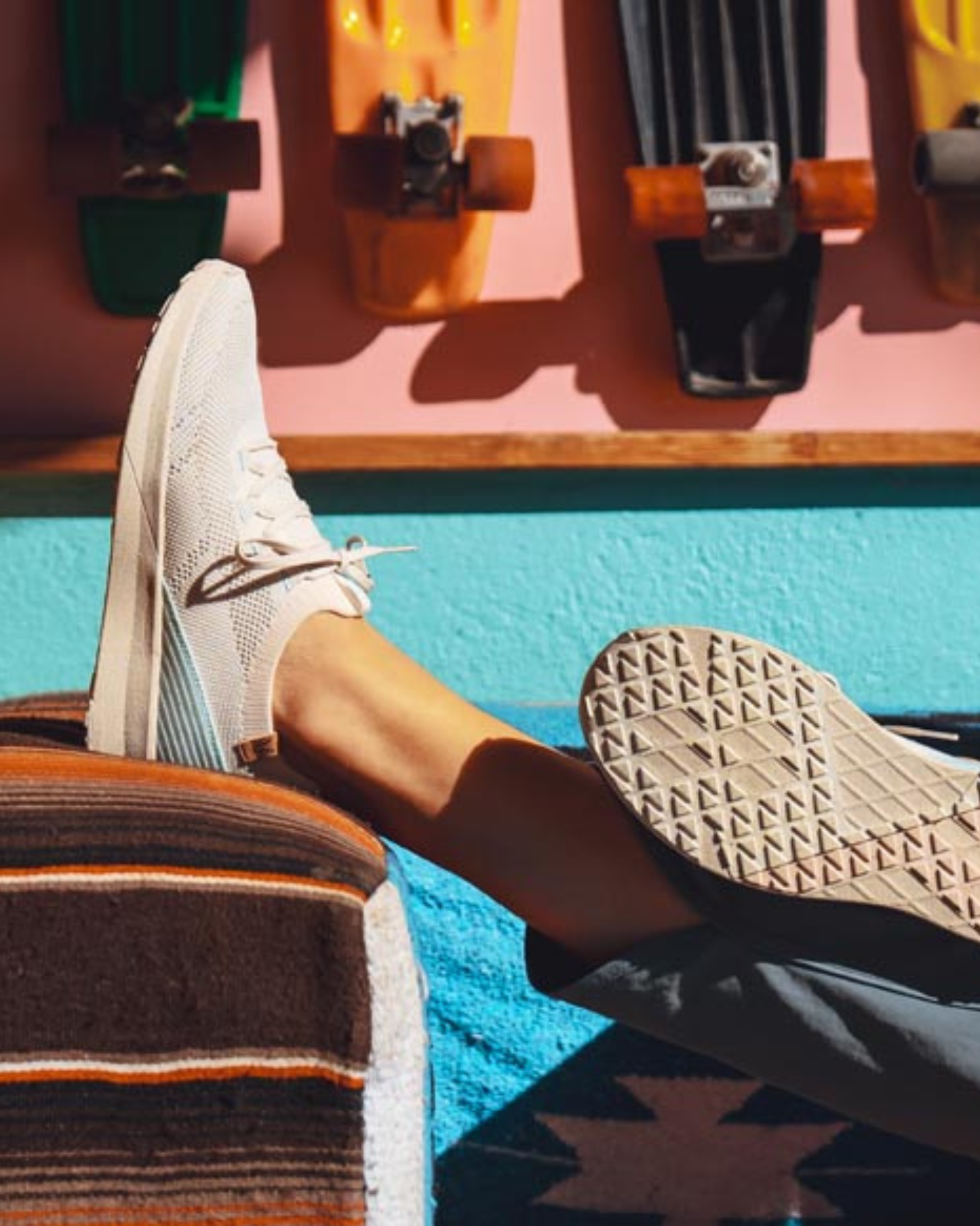 Tsavo 3 W White Pale Blue - SAOLA SHOES