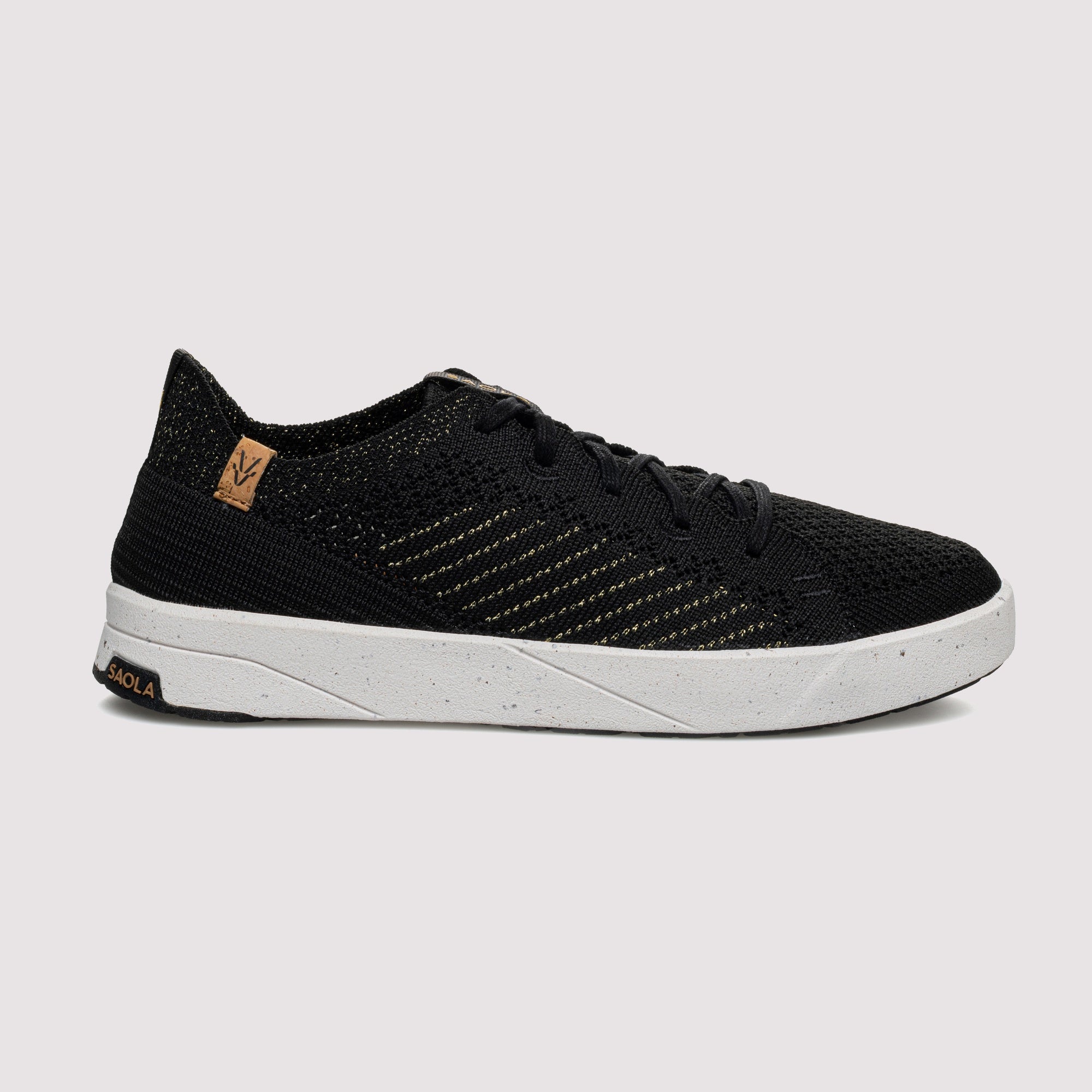 Cannon Knit 3 W Black Gold