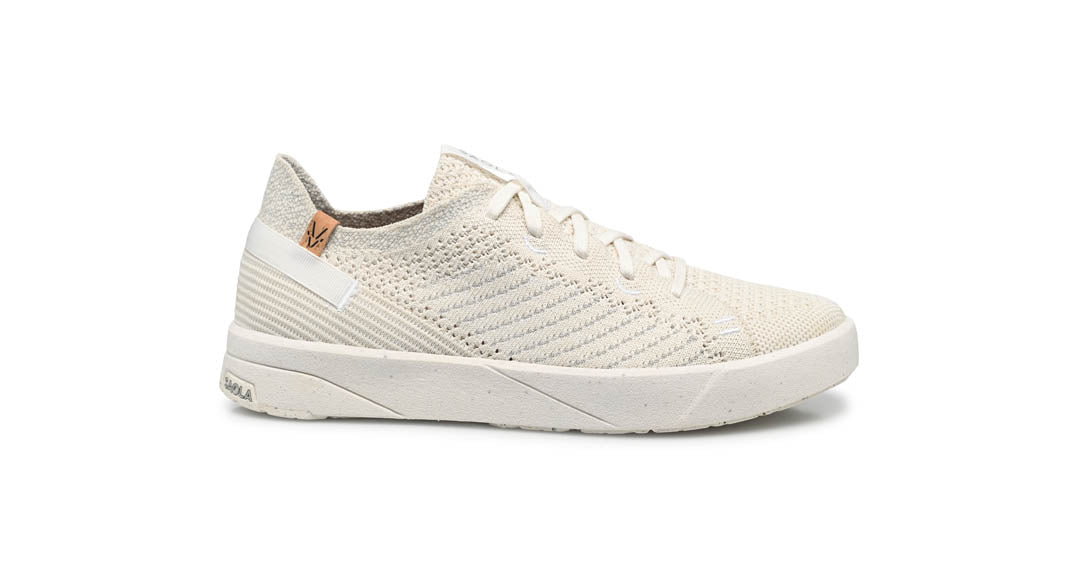 S Cannon Knit 3 W White Silver Size 7