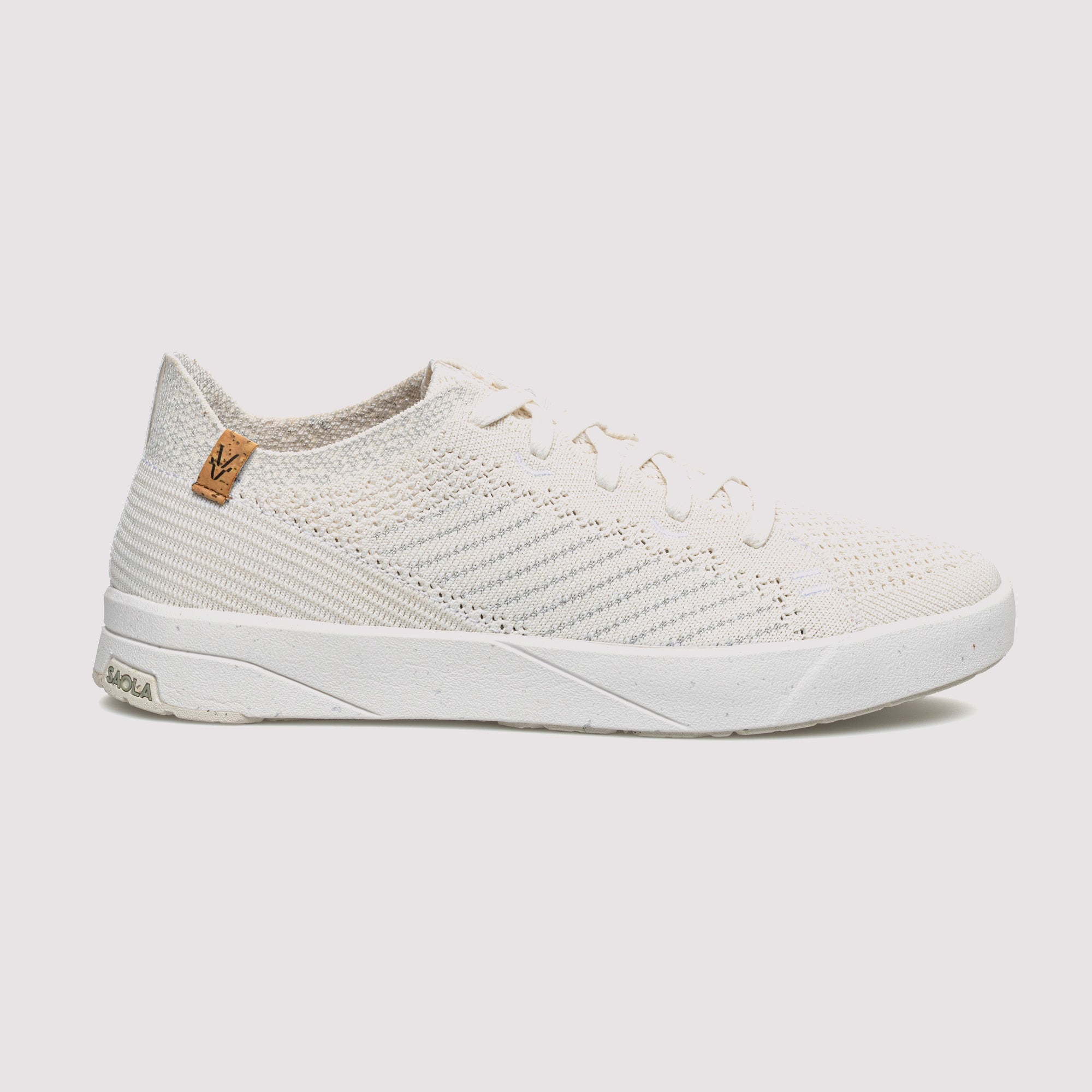 Cannon Knit 3 W White Silver
