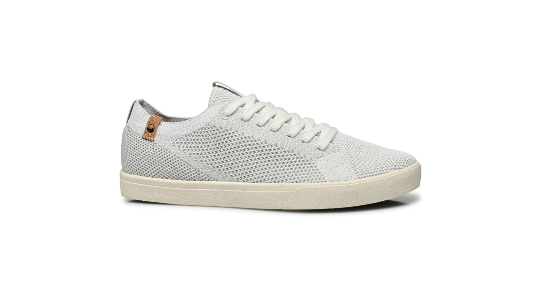 men's white shoes from right side